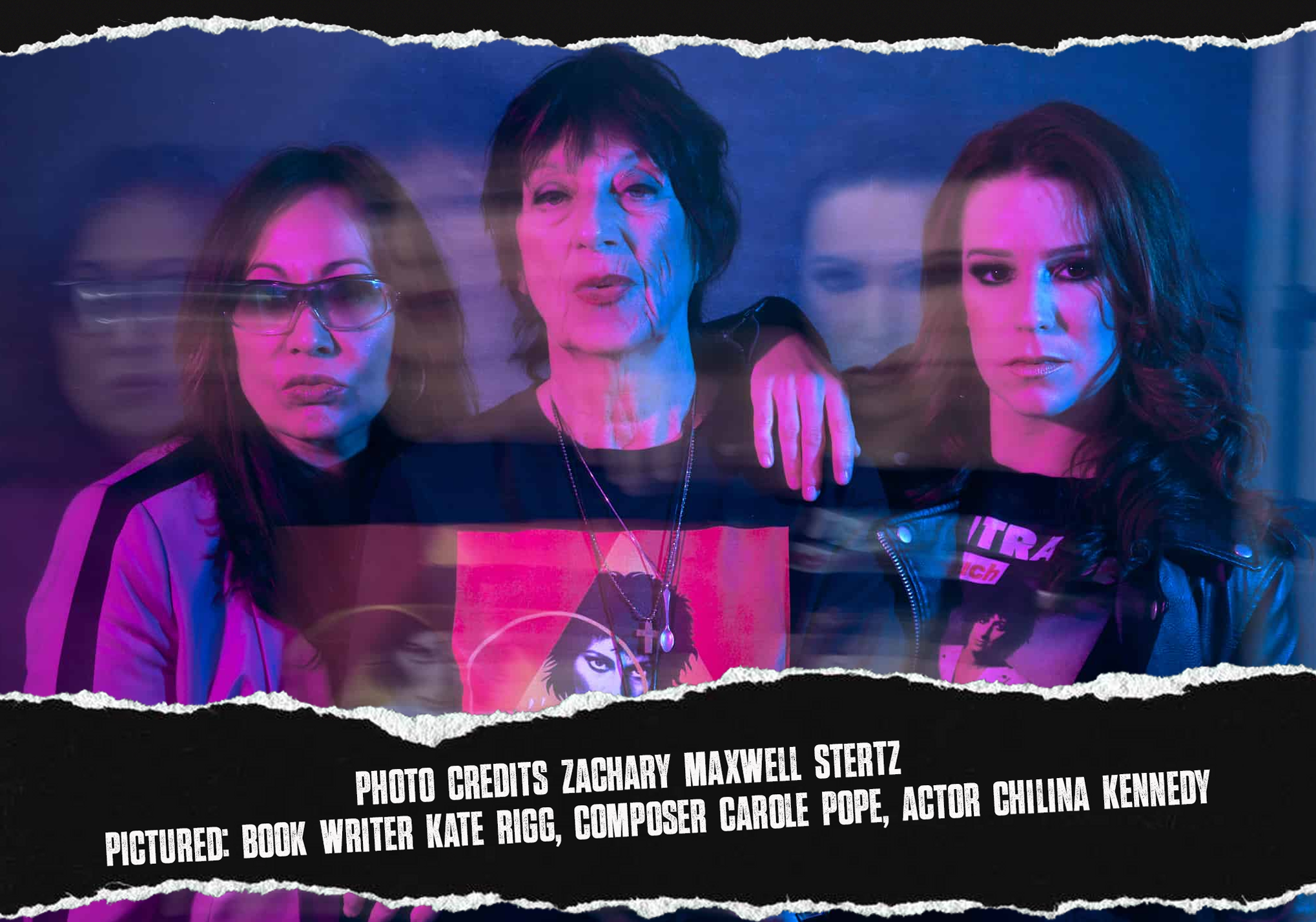 Kate Rigg, Carole Pope, Chilina Kennedy